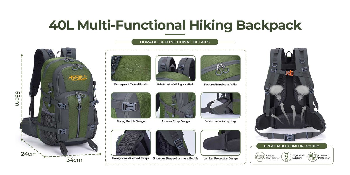 Spacious 40L Capacity