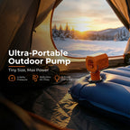 RoosCamp Air Master Cube | Ultra-Portable Mini Air Pump & Lantern