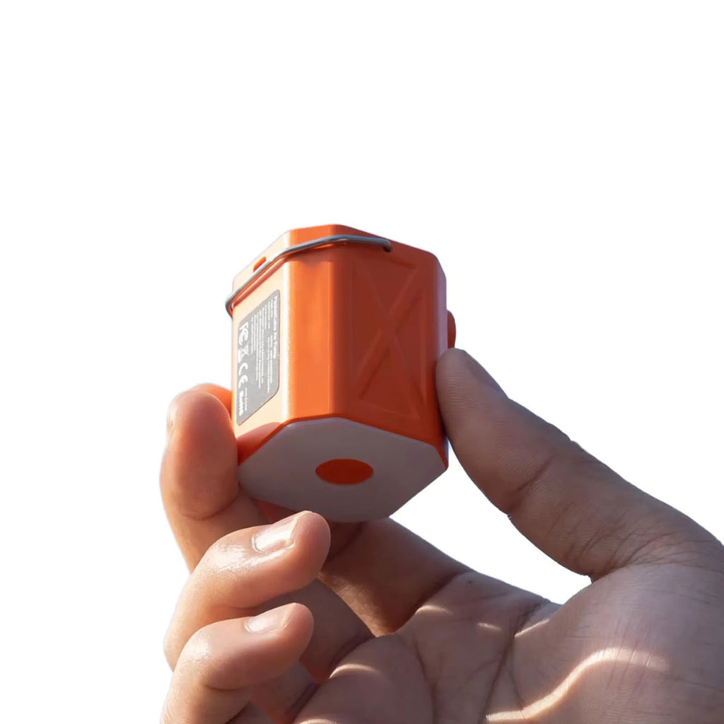 RoosCamp Air Master Cube | Ultra-Portable Mini Air Pump & Lantern