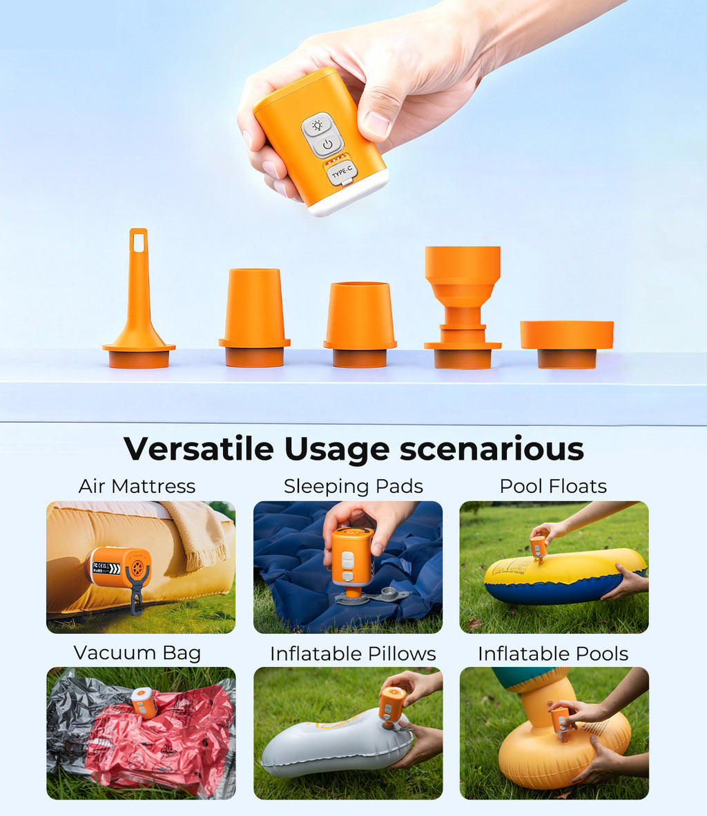 Ultralight Air Master SL pocket-sized camping pump
