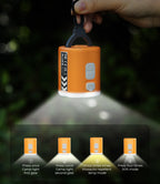 RoosCamp Air Master SL 4 lighting modes - camp light, mosquito repellent lamp and SOS flash mode
