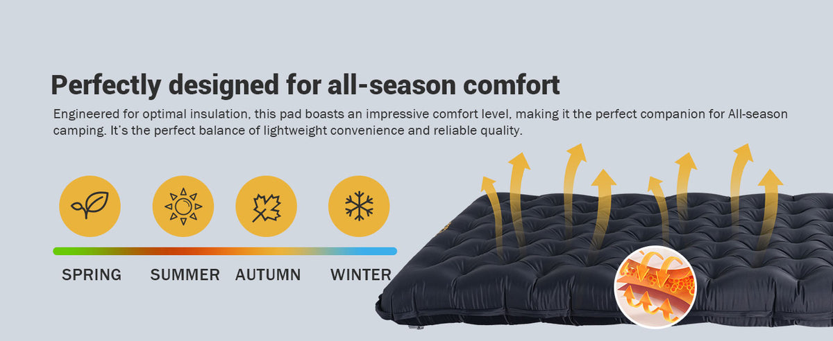 Perfectly Designed for All-Season Comfort
