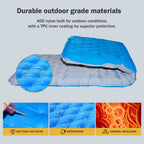 Roos Camp RoosPad Elite sleeping mat with anti-tear 40d nylon, waterproof and thermal insulation